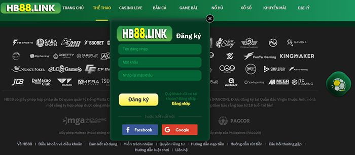 Người chơi mới có thể đăng ký trên trang web của 58M Games - 58M